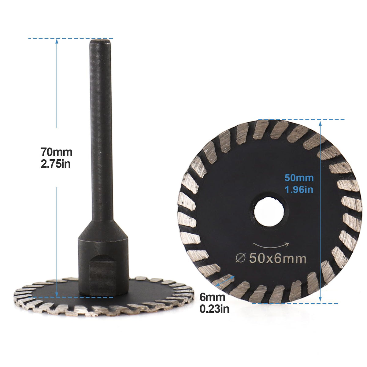 Mroace Precision Diamond Mini Saw Blades for Stone Carving – 3PCS