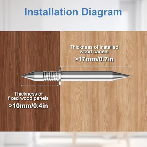 Mroace Invisible Double Headed Skirting Nails