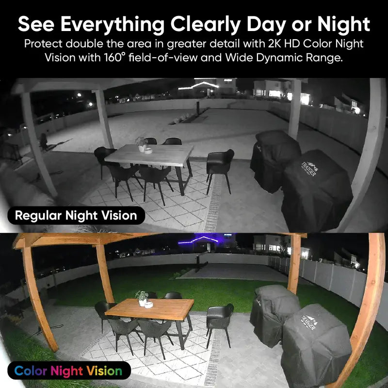 Mroace 2K HD Light Bulb Security Camera