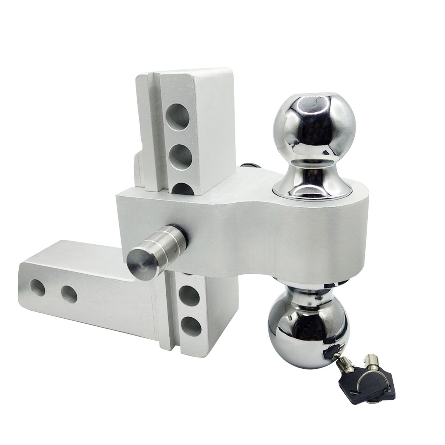 Mroace 2-in-1 Adjustable Trailer Hitch