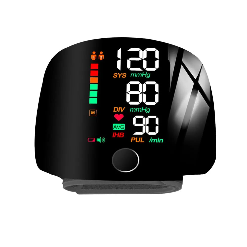 Mroace Automatic Voice Wrist Blood Pressure Monitor
