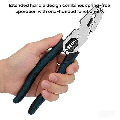 Mroace Industrial Grade 9 in 1 Multi Function Cutting Pliers