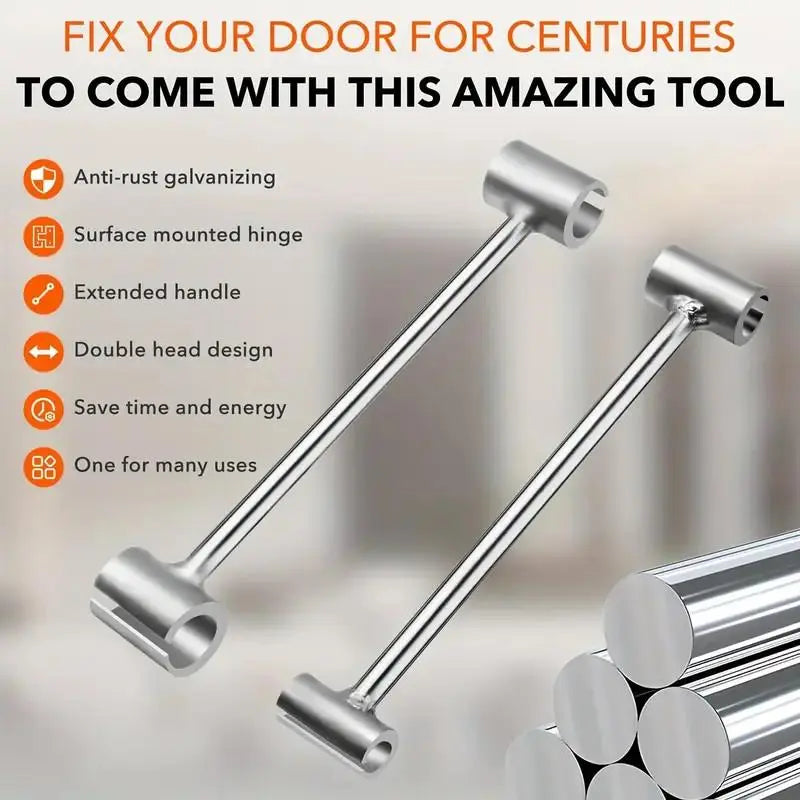 Mroace Adjustable Hinge Hole Repair Wrench Tool