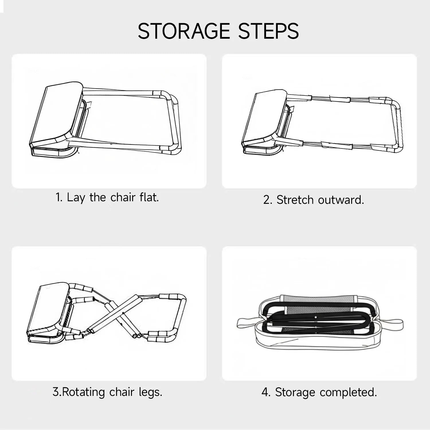 Mroace Lightweight Folding Camping Stool