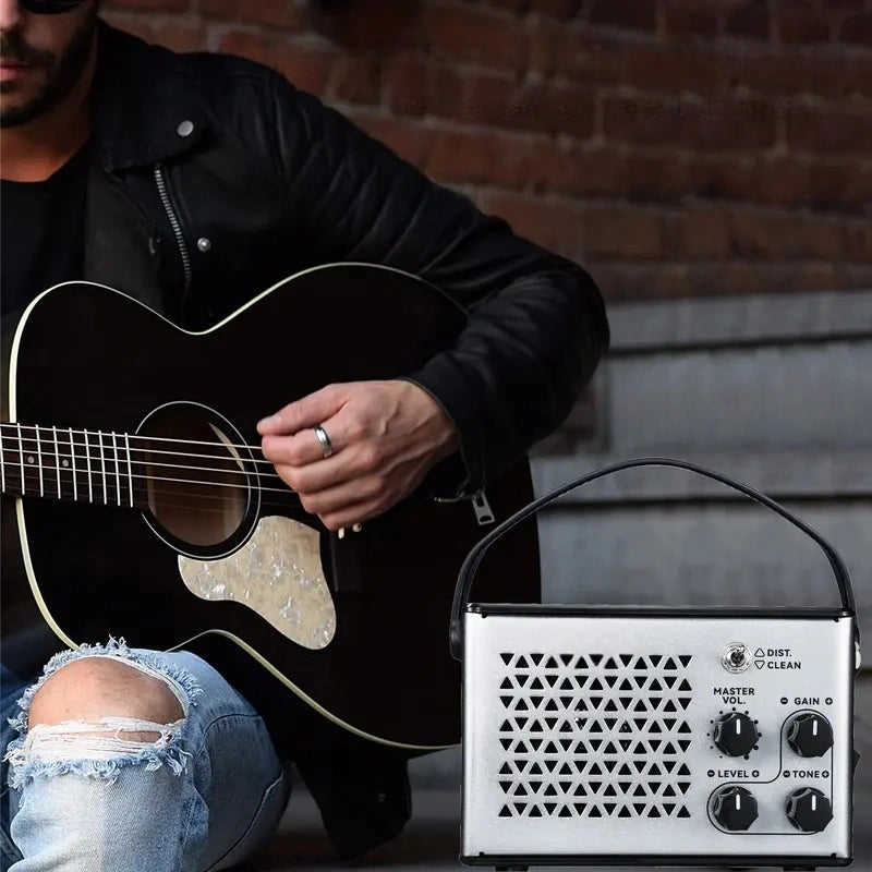 Mroace Portable Rechargeable Guitar Amplifier Combo