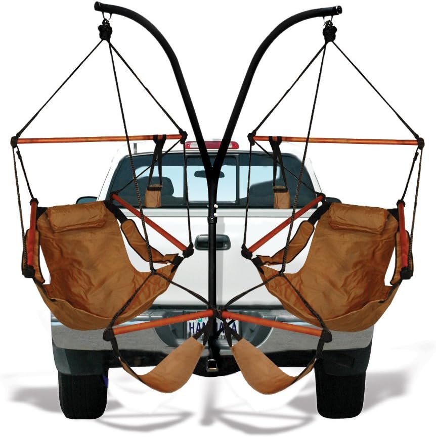 Mroace Trailer Hitch Stand and Chairs Combo