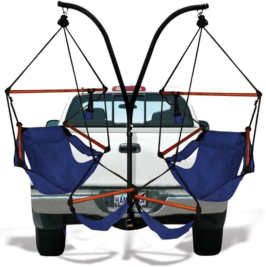 Mroace Trailer Hitch Stand and Chairs Combo