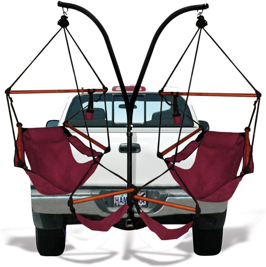 Mroace Trailer Hitch Stand and Chairs Combo
