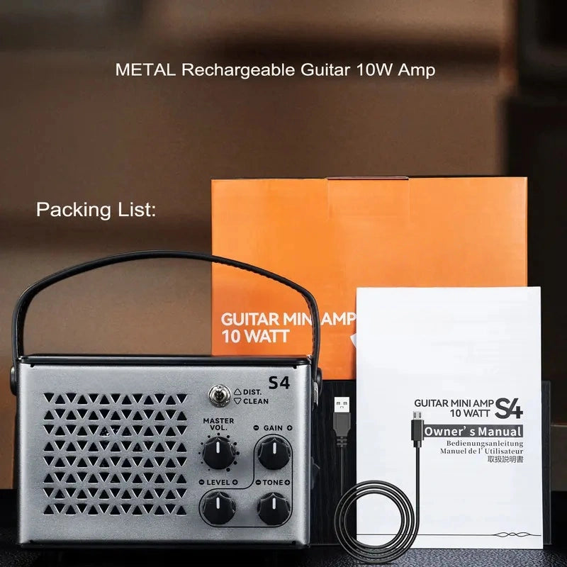 Mroace Portable Bluetooth Mini Guitar Amplifier
