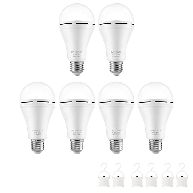 Mroace Emergency Rechargeable LED Light Bulbs
