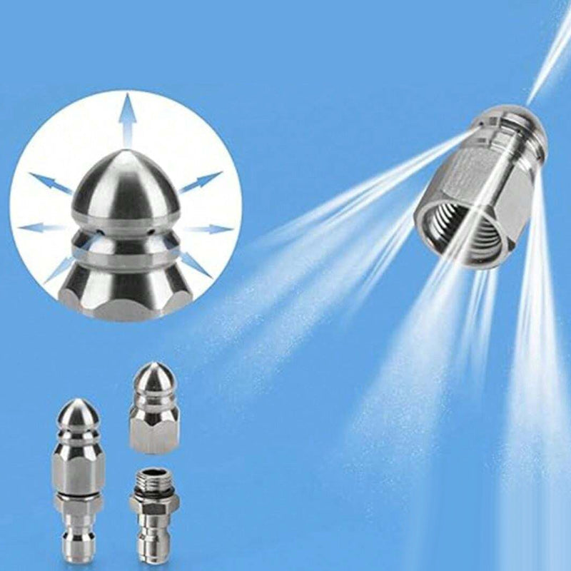 Mroace Rust Resistant Sewer Jetter Nozzle