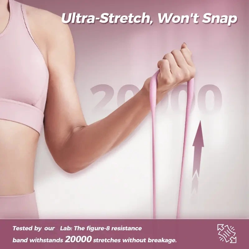 Mroace Figure 8 Silicone Resistance Band