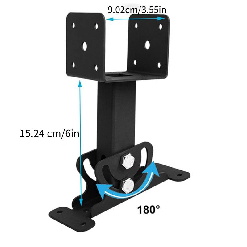 Mroace Adjustable Pergola Roof Mounting Bracket
