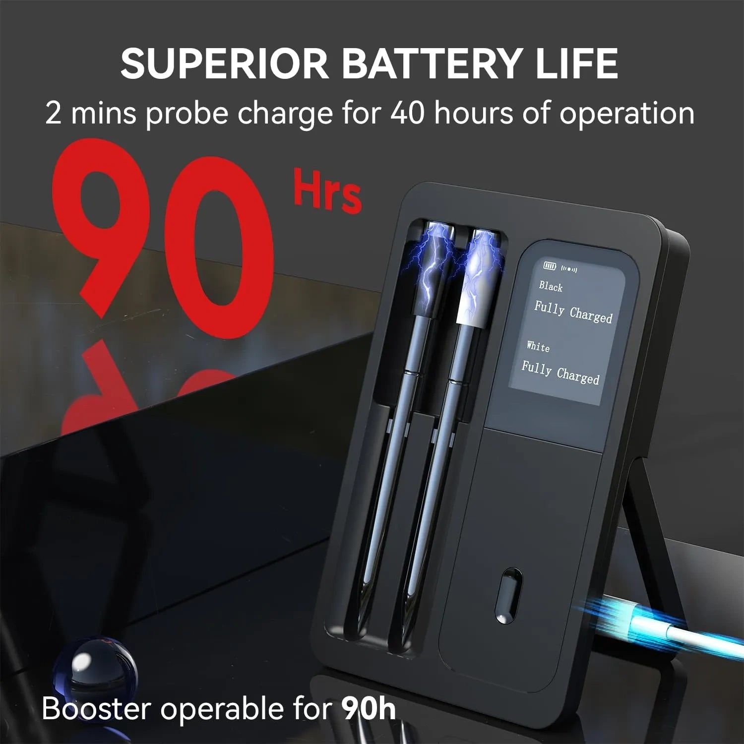 Mroace Bluetooth Wireless Smart Meat Thermometer