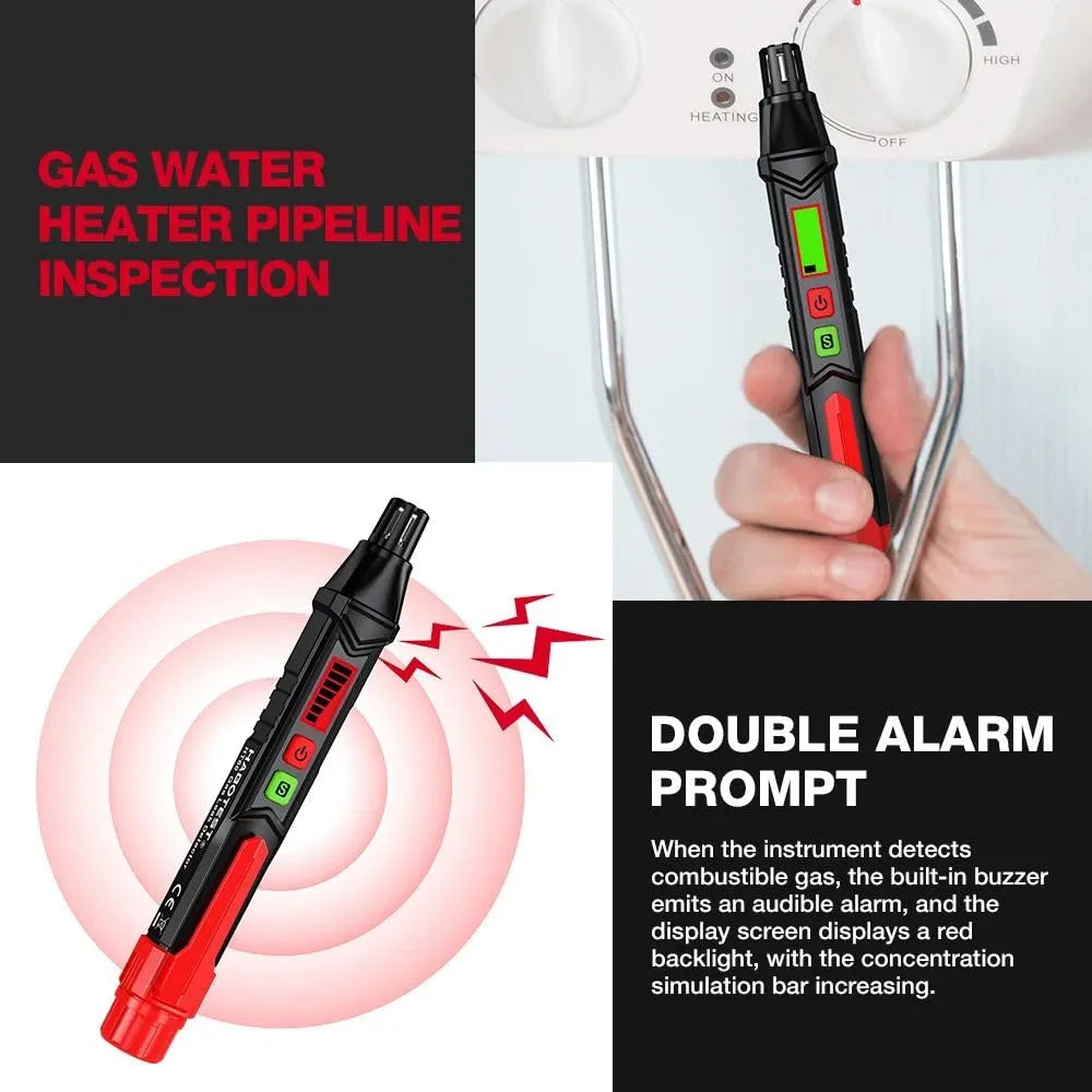 Mroace Battery-Free Audible Gas Leak Detector