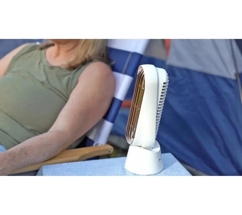 Mroace 2-Pack 10-Inch Portable Rechargeable Fans