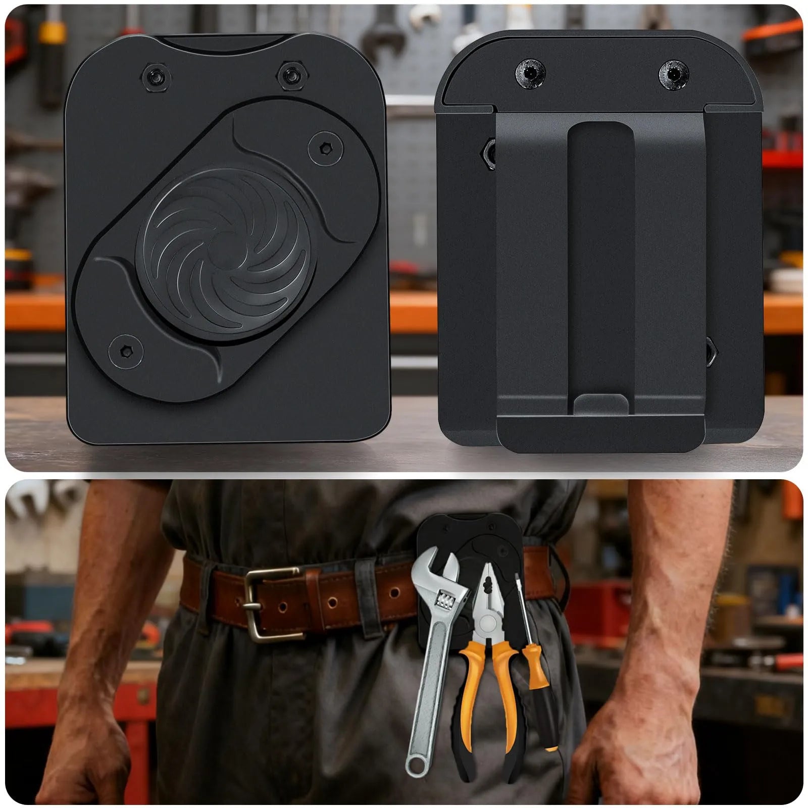 Mroace Strong Magnetic Belt Clip Tool Holder