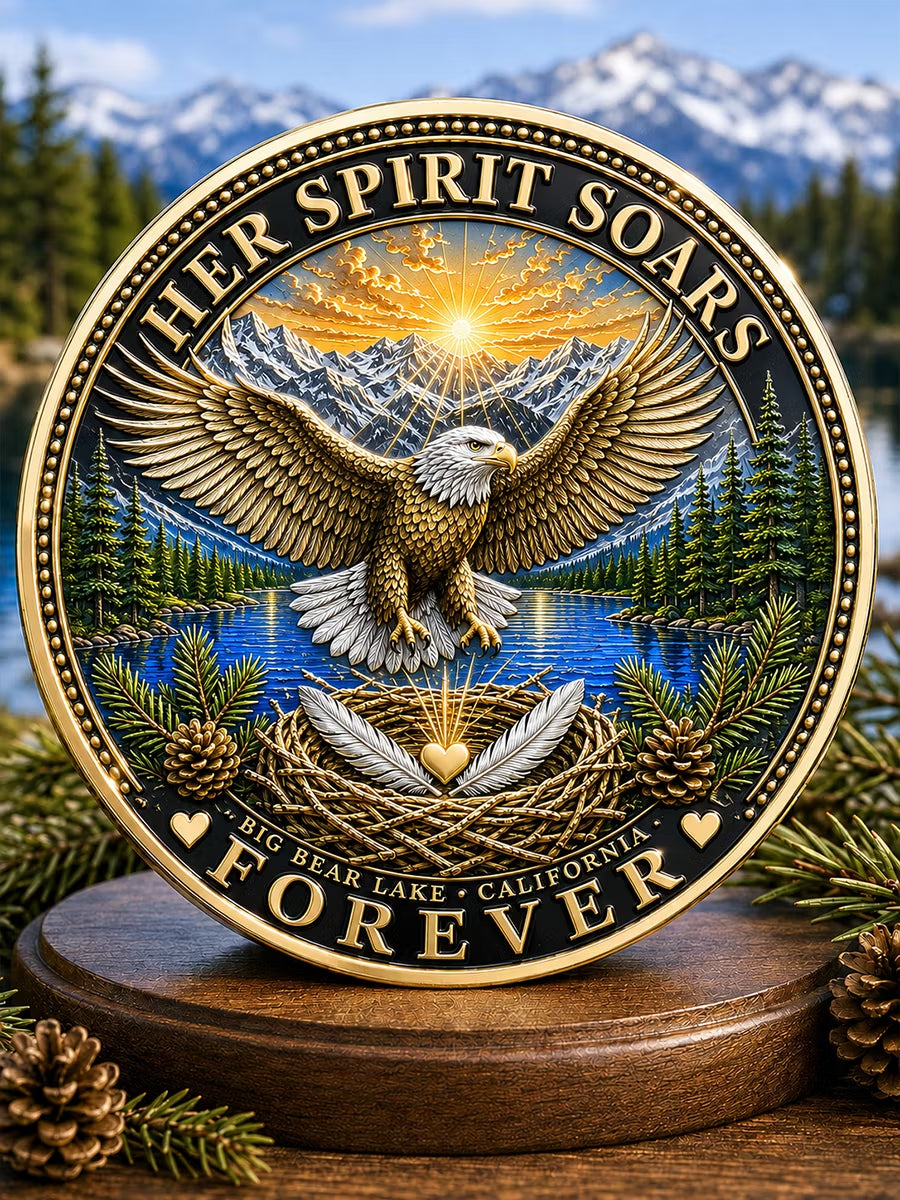 Mroace Jackie Bald Eagle Memorial Medallion
