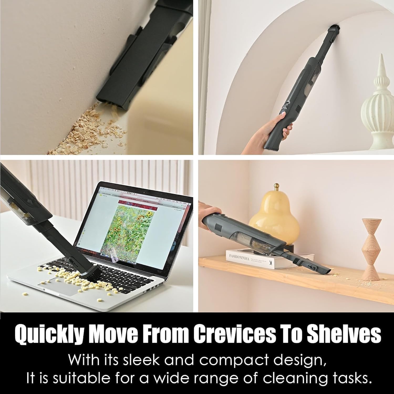 Mroace Lightweight Cordless Handheld Vacuum Cleaner