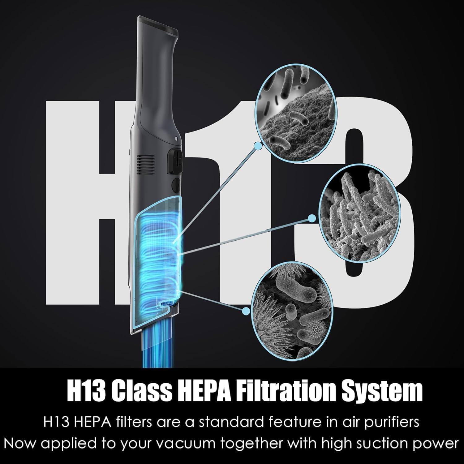 Mroace Lightweight Cordless Handheld Vacuum Cleaner
