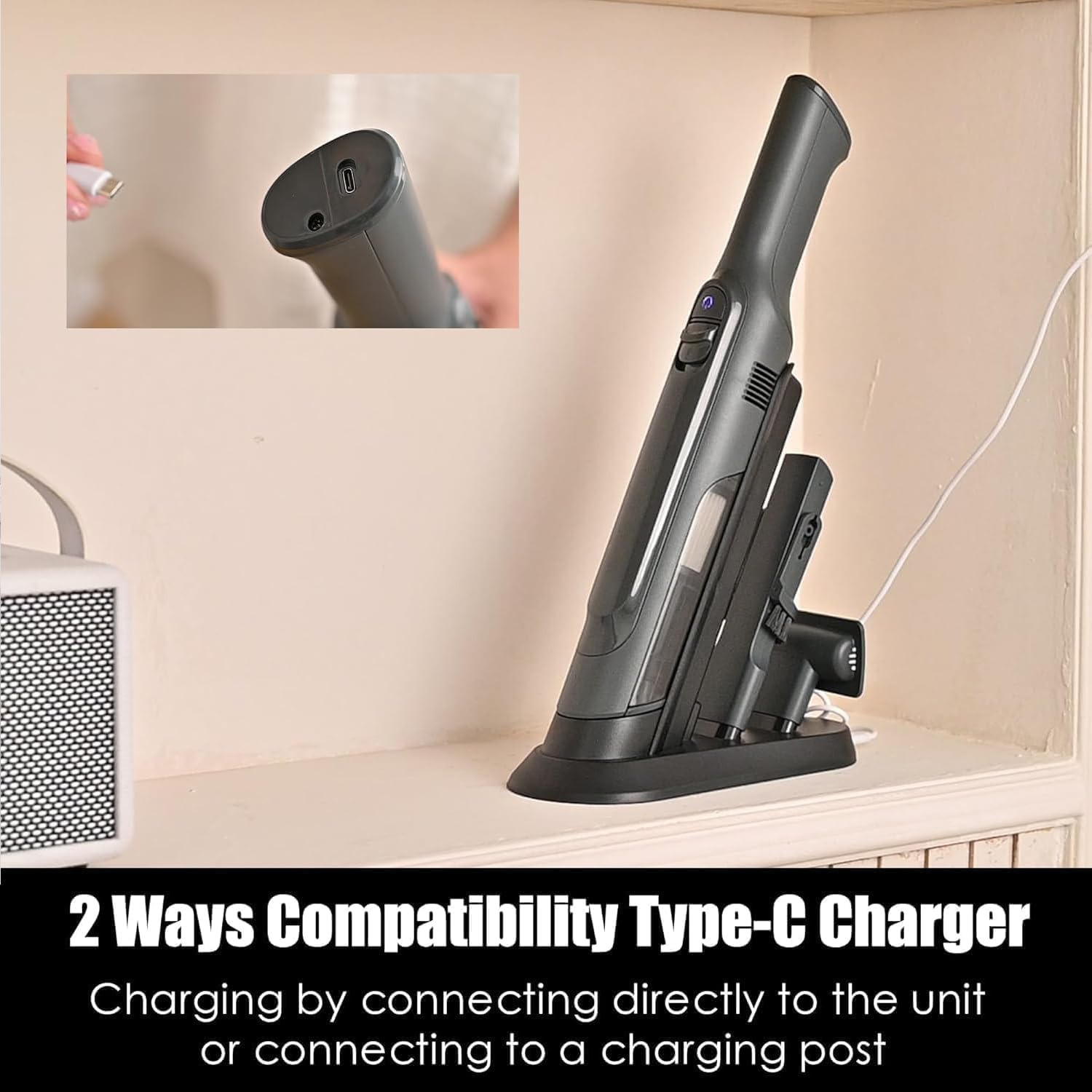 Mroace Lightweight Cordless Handheld Vacuum Cleaner
