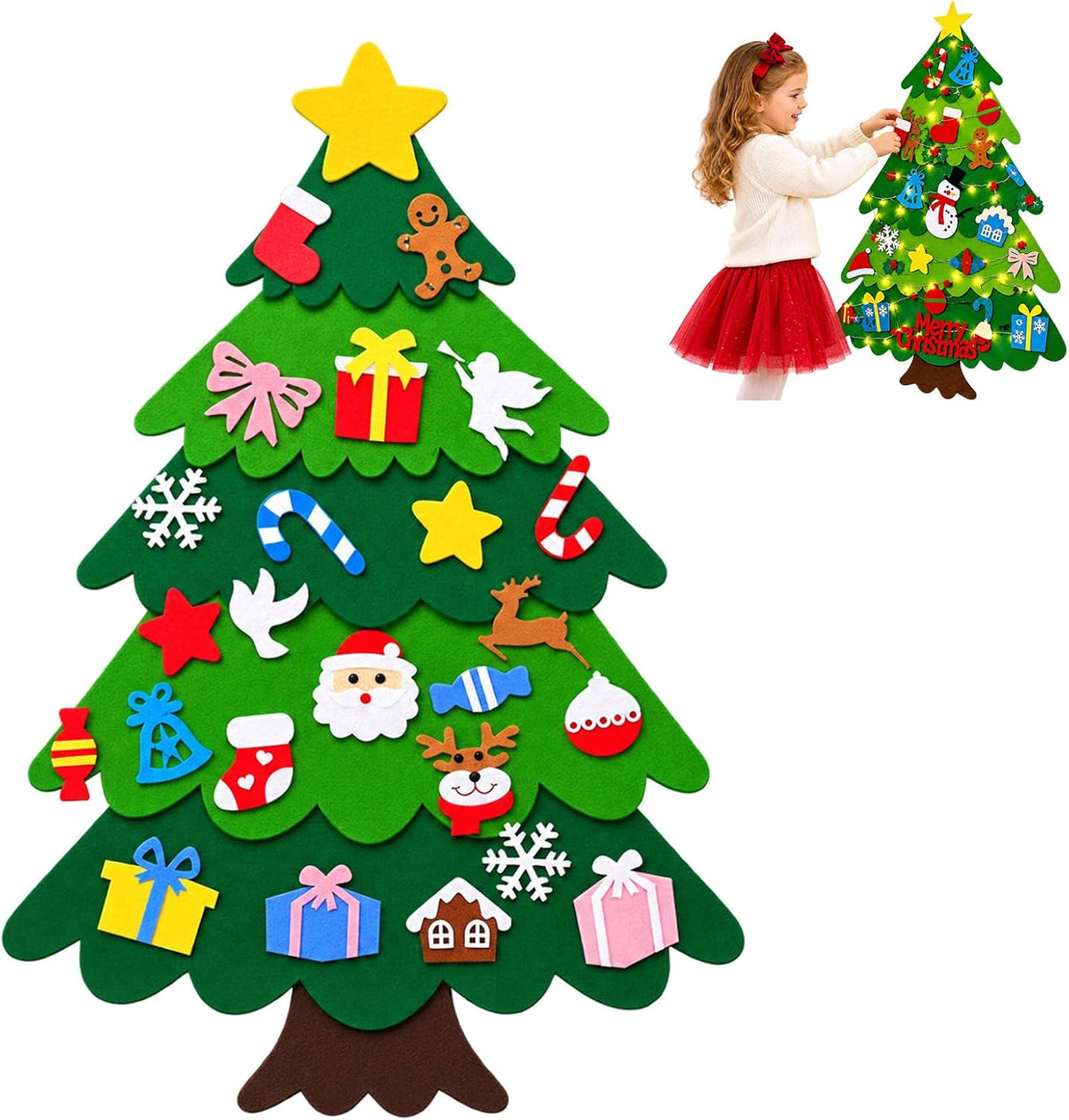 Mroace Montessori Christmas Tree Toy