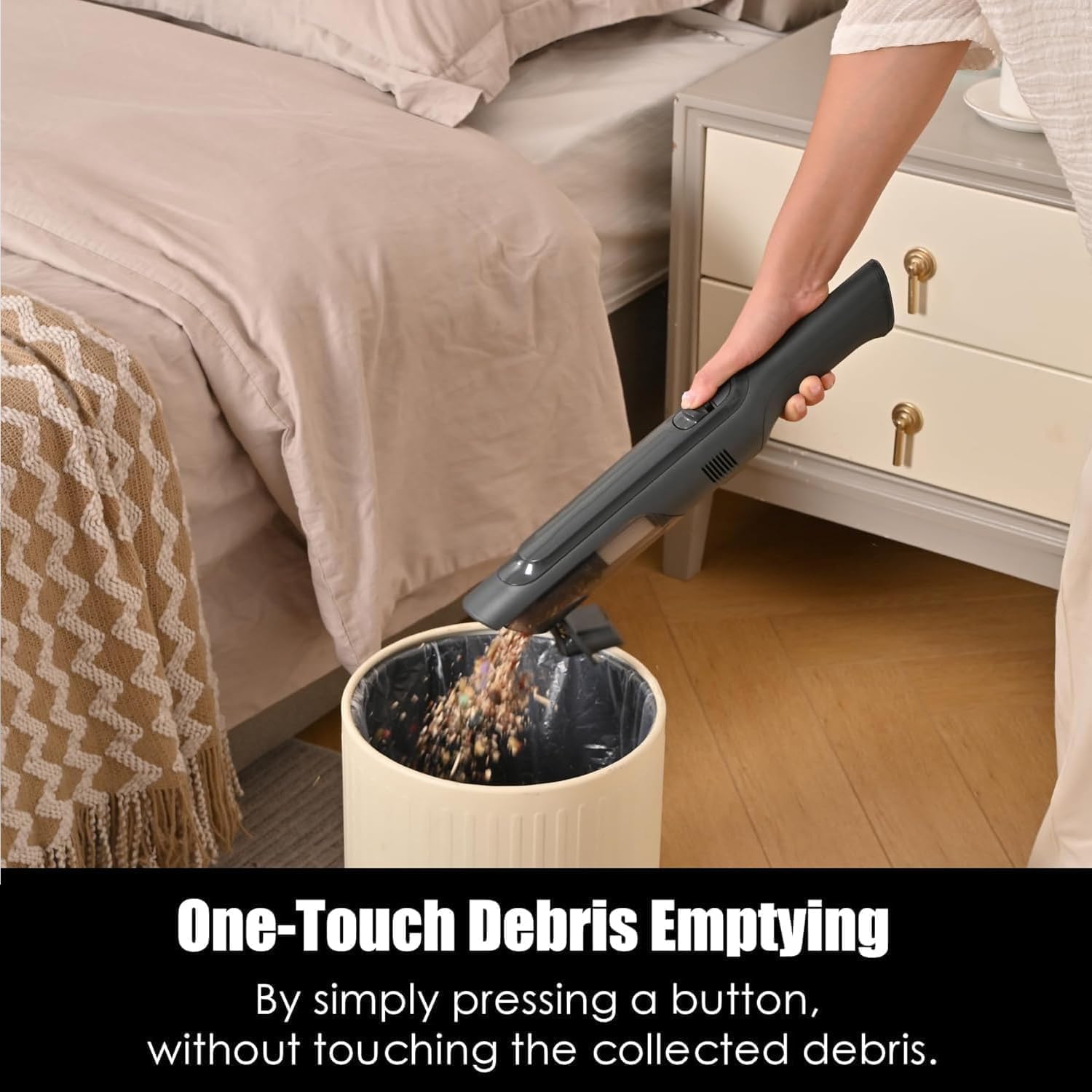 Mroace Lightweight Cordless Handheld Vacuum Cleaner