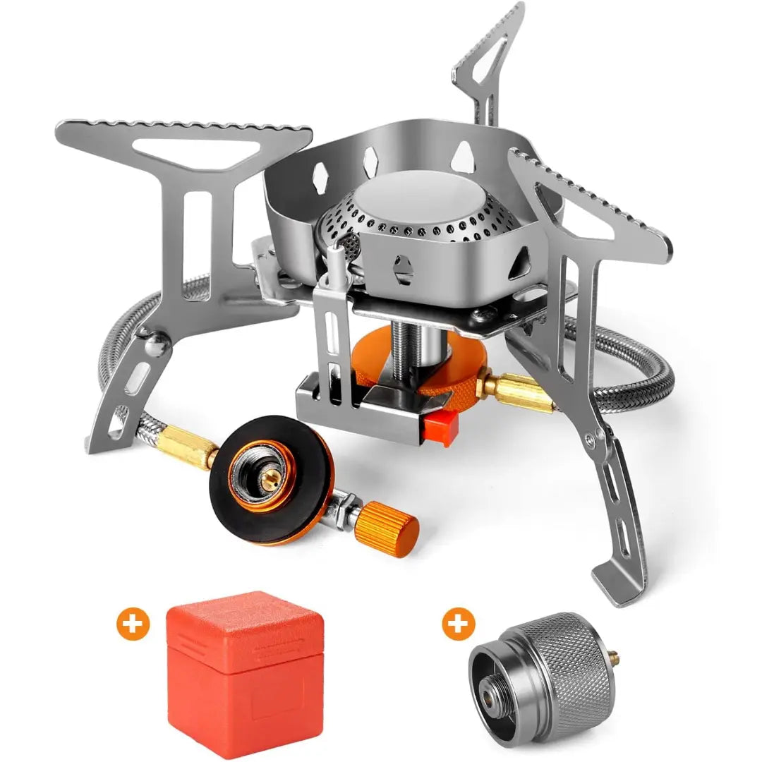 Mroace Windproof Portable Camping Gas Stove