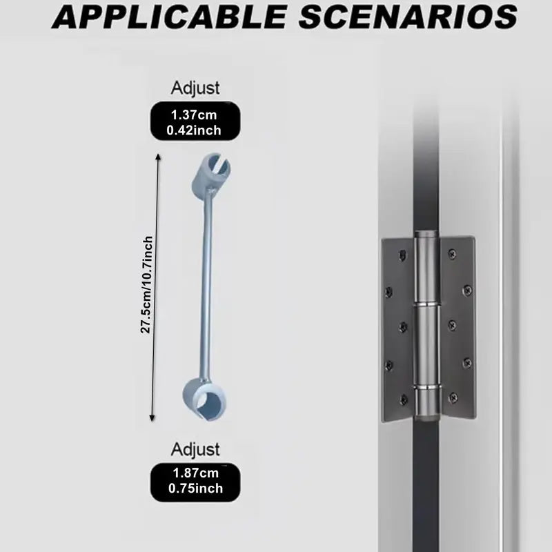 Mroace Adjustable Hinge Hole Repair Wrench Tool