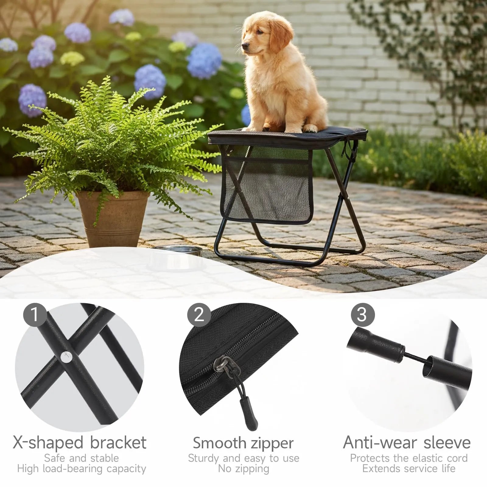 Mroace Lightweight Folding Camping Stool