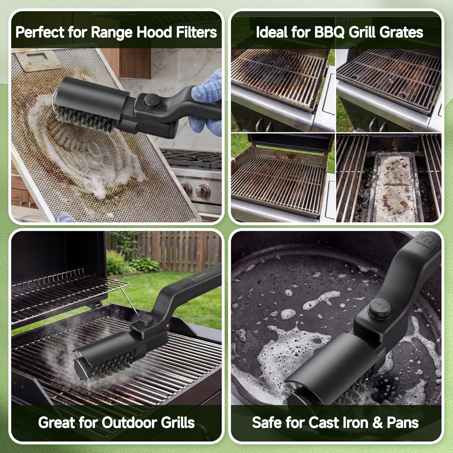 Mroace Electric Rotary Grill Brush