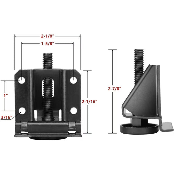 Mroace Heavy Duty Adjustable Furniture Leveling Feet