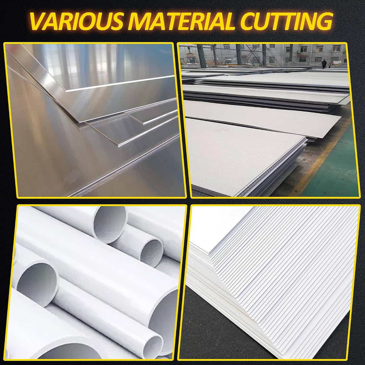 Mroace Cordless Electric Sheet Metal Cutter