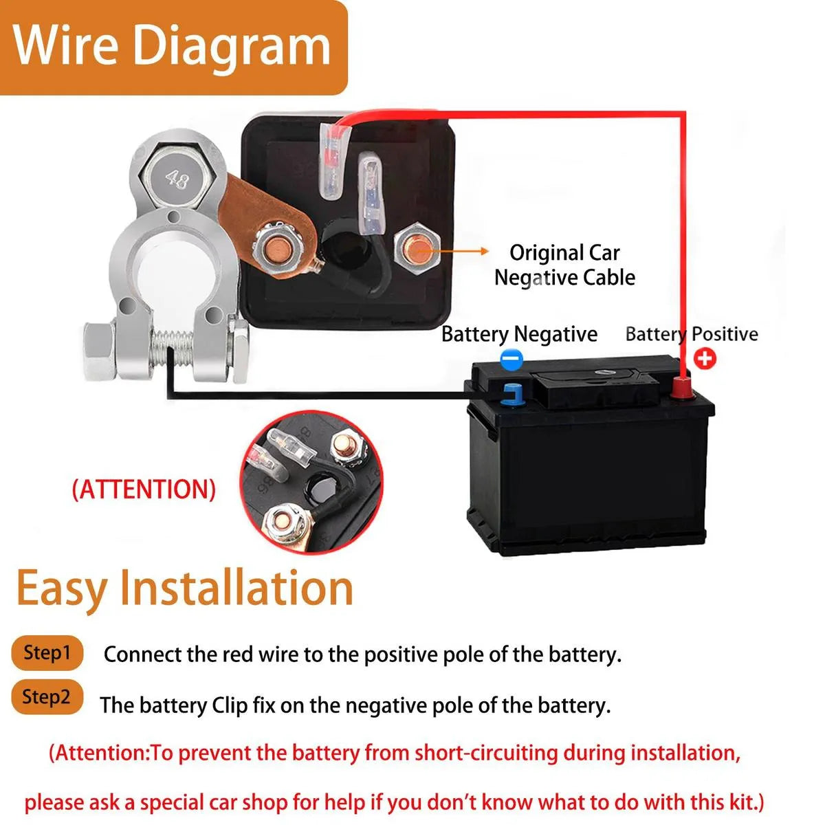 Mroace Remote Control Battery Disconnect Switch