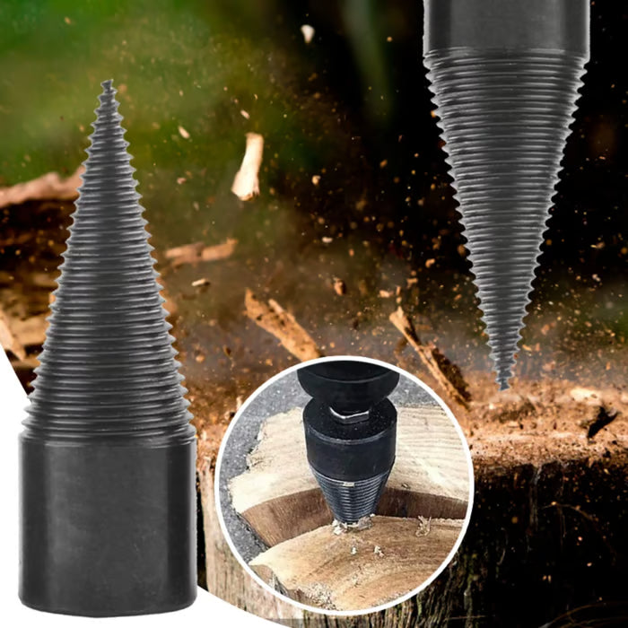 Mroace Heavy Duty Firewood Log Splitter Drill Bit