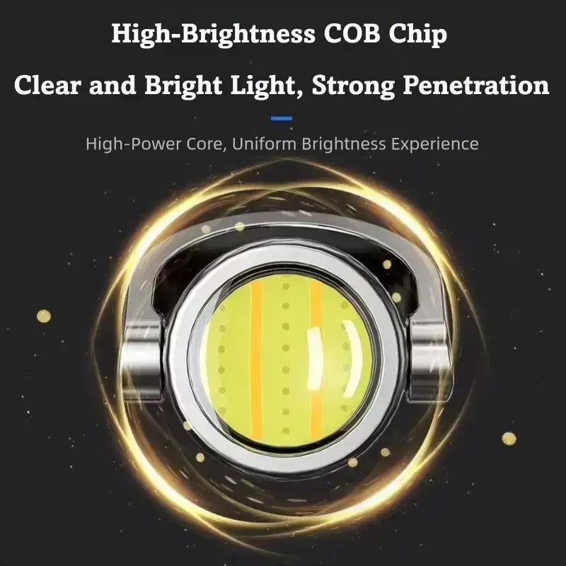 Mroace EDC Rechargeable Mini Keychain Flashlight