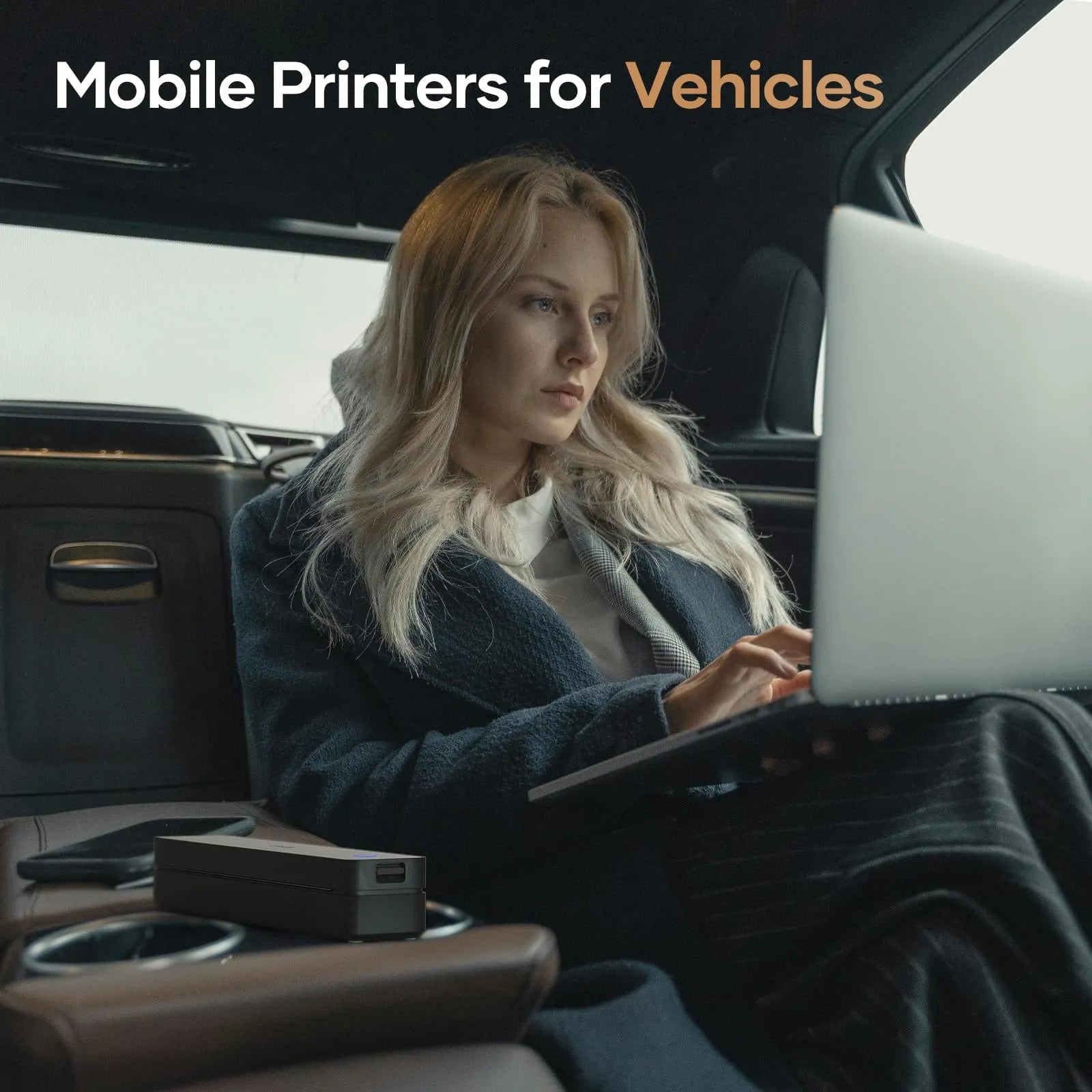 Mroace Wireless Inkless Thermal Portable Printer