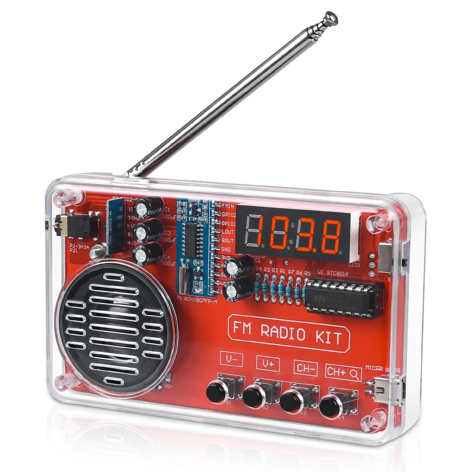 Mroace Portable FM Radio Soldering Project Kit