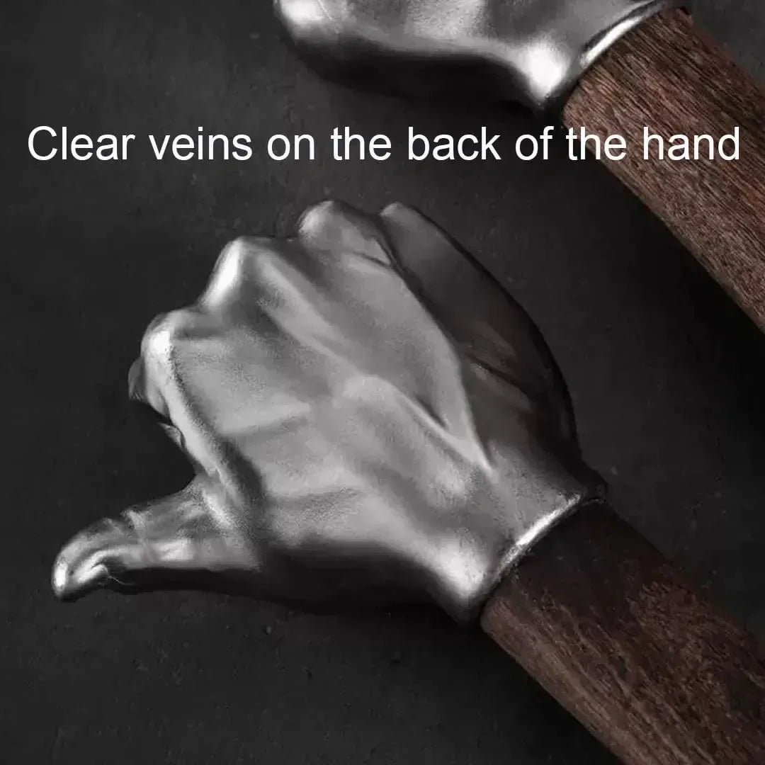 Mroace 2LB Stainless Steel Wooden-Handle Sledge Hammer - MROACE