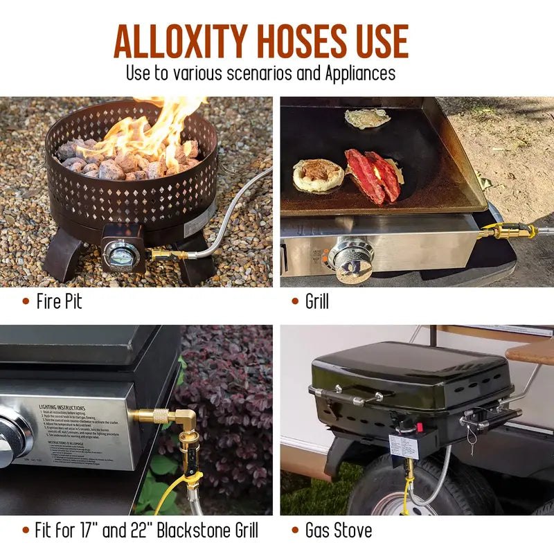 Mroace Low-Pressure Quick-Connect RV Propane Hose
