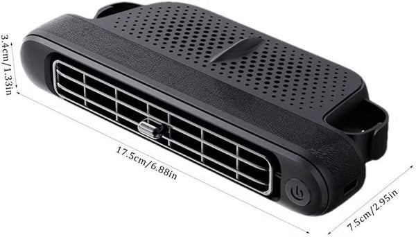 Mroace USB Dual Turbo Car Seat Fan