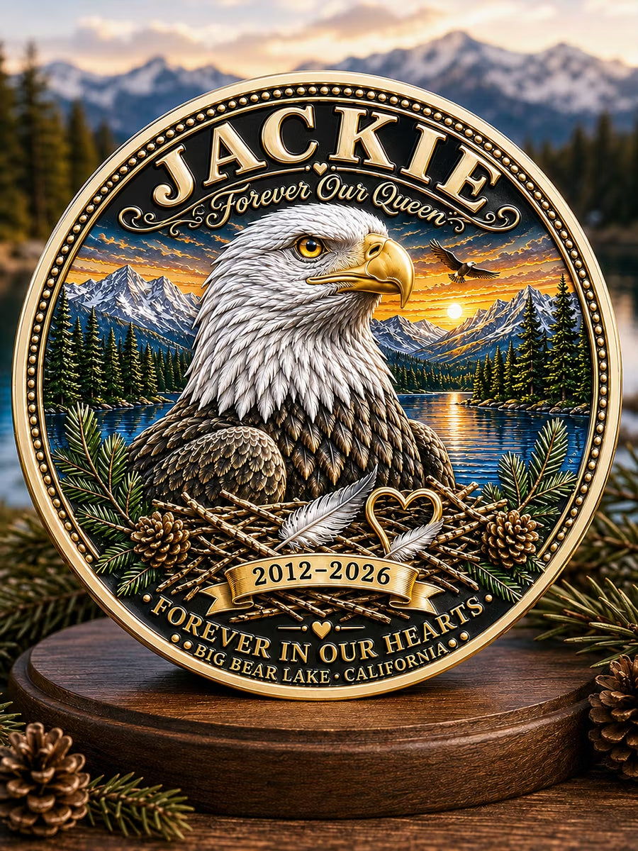 Mroace Jackie Bald Eagle Memorial Medallion