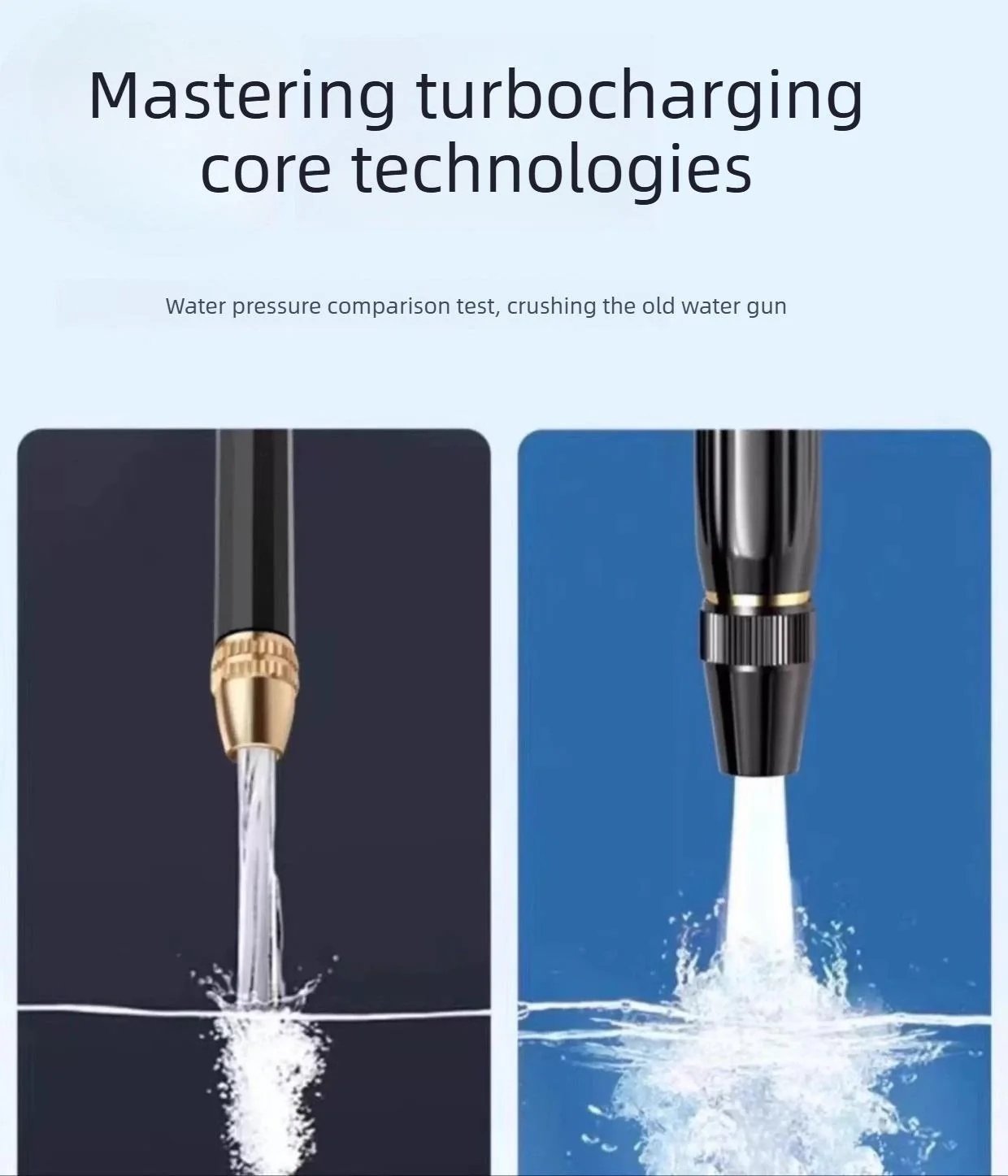 Mroace Powerful High-Pressure Water Gun for Car Cleaning