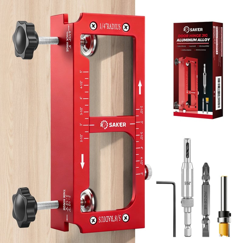 Mroace Door Hinge Installation Jig Tool