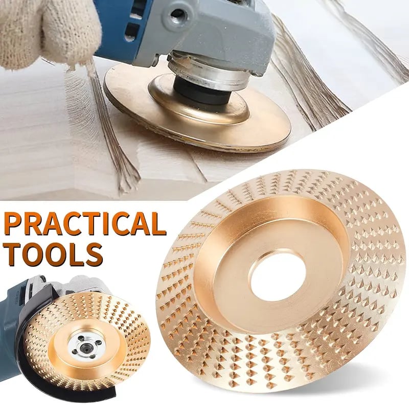 Mroace Heavy-Duty Wood Carving Disc Set (3PCS)