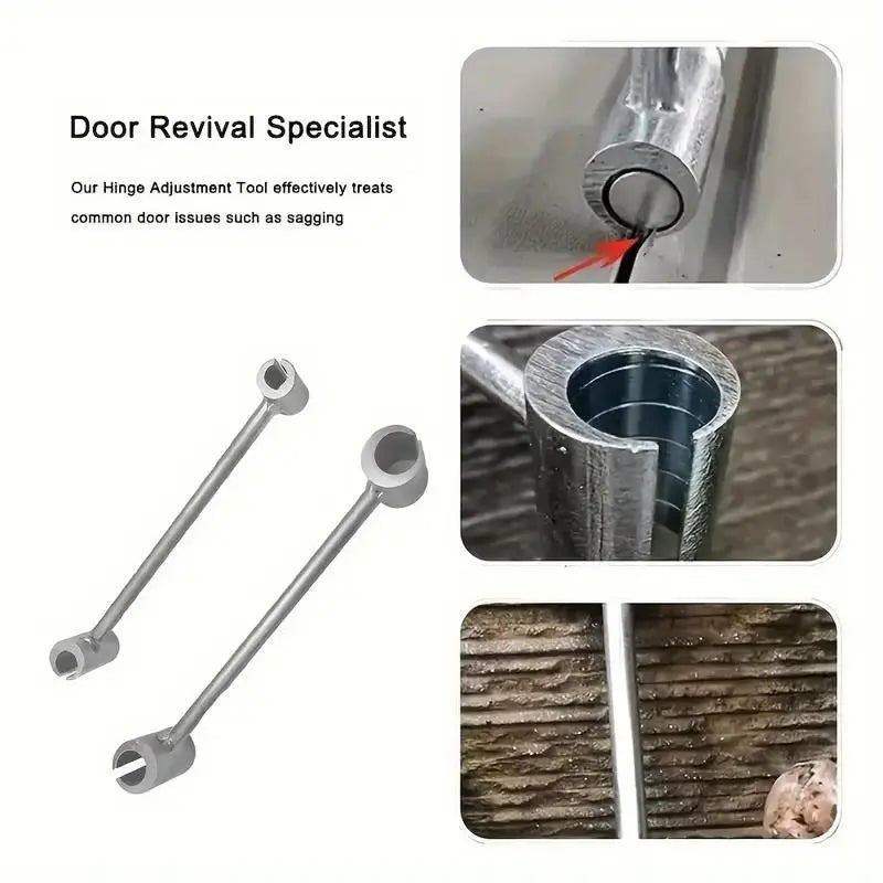 Mroace Adjustable Hinge Hole Repair Wrench Tool