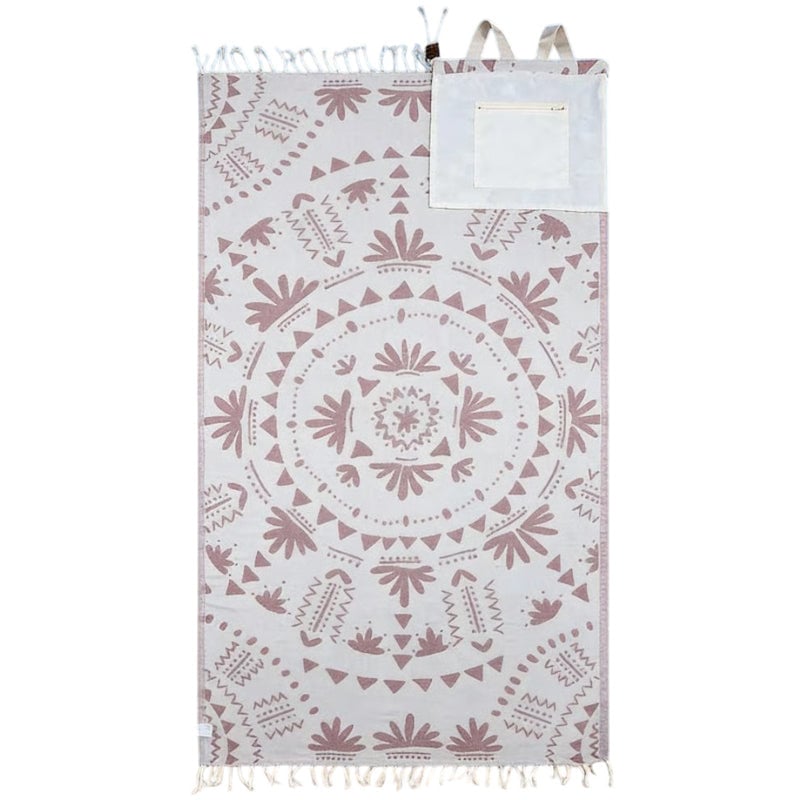 Mroace The 2-in-1 Beach Essential You’ll Use All Summer From Beach Towel to Backpack in Seconds