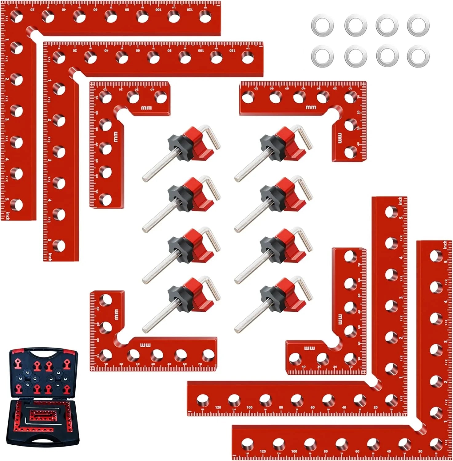 Mroace 90° Woodworking Corner Clamps