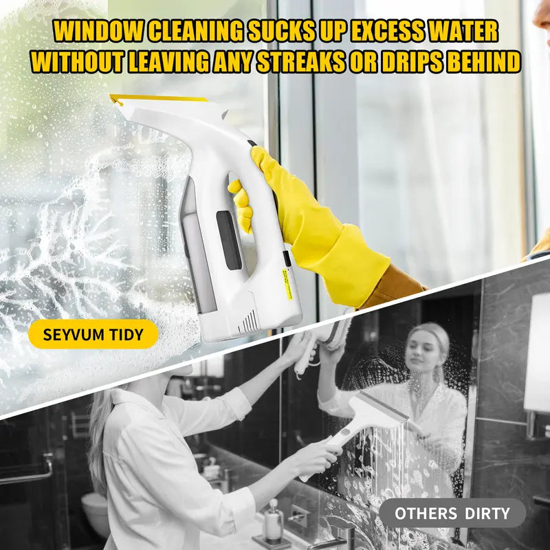 Mroace Cordless Window Vacuum Cleaner Kit