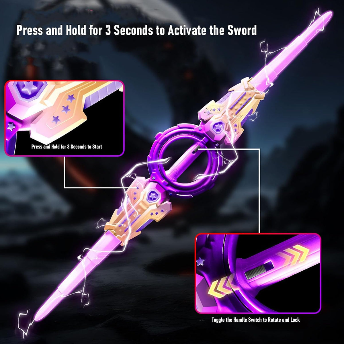 Mroace Light Up Sword